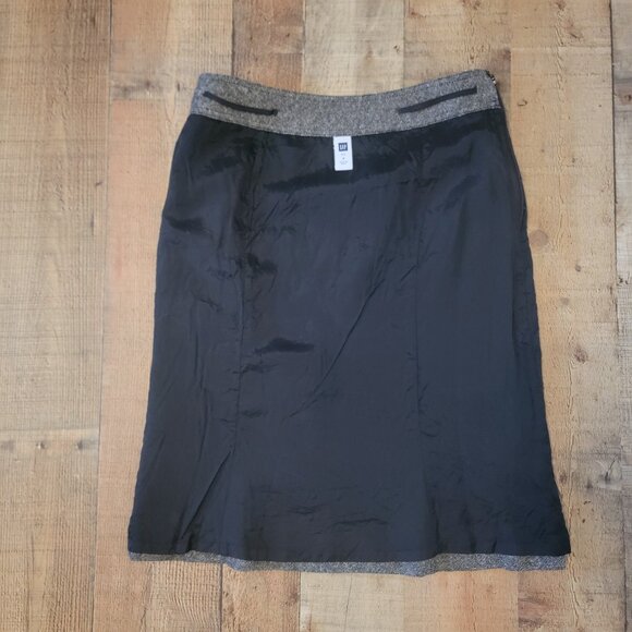 Gap Black Heather Wool Blend Pencil Skirt – Size 8 - Picture 8 of 11